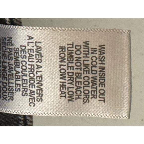 Good American Good Curve Washed Black Gray Skinny Jeans 25 - Picture 8 of 8